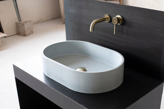 concrete vessel sinks for bathroom