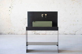 Solid Block \ Olive Green \
