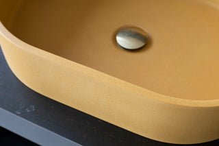 concrete vessel sink for bathroom