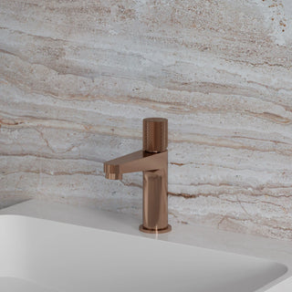 CONTOUR / basin mixer / Brushed copper